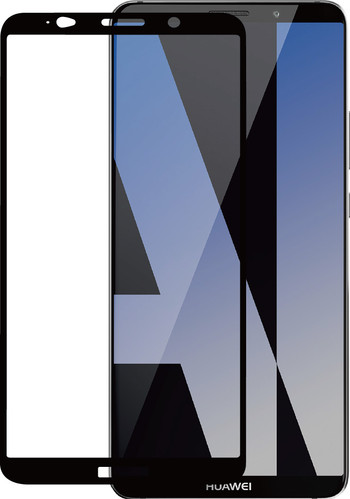 Azuri Gehard Glas Huawei Mate 10 Pro Screenprotector Glas Zwart is nooit meer leverbaar