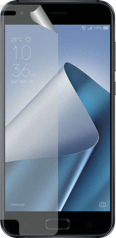 Azuri Asus Zenfone 4 Screenprotector Plastic Duo Pack is nooit meer leverbaar