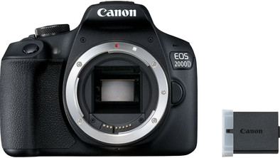 Canon EOS 2000D + 18-55mm IS II + extra Accu is no longer available