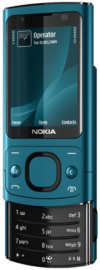 Nokia 6700 Slide Petrol Blue is nooit meer leverbaar