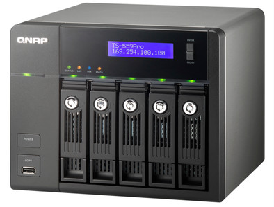 Qnap TS 559 Pro Turbo NAS is nooit meer leverbaar