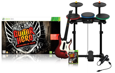 Guitar Hero: Warriors of Rock Super Bundel Xbox 360 is nooit meer leverbaar