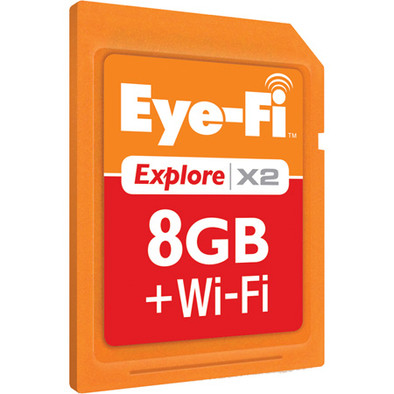 Eye-Fi Explore X2 8GB is nooit meer leverbaar