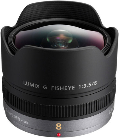 Panasonic Lumix G 8mm f/3.5 Fish-eye is nooit meer leverbaar