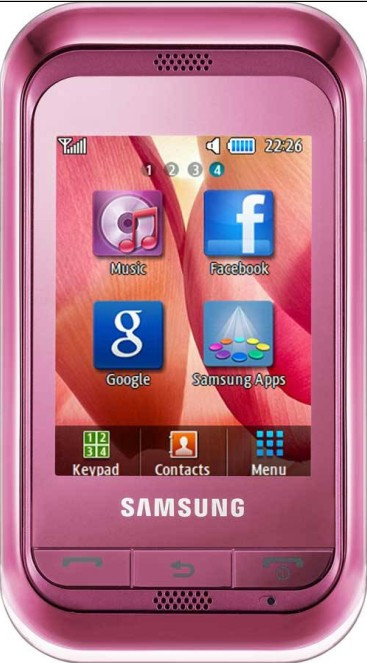 Samsung Star Mini C3300 Pink is nooit meer leverbaar