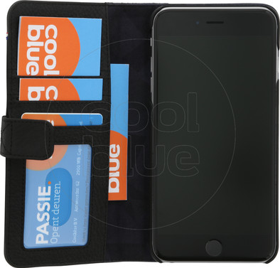 Decoded Leather 2-in-1 Wallet Case Apple iPhone 6 Plus/6s Plus/7 Plus/8 Plus Zwart is nooit meer leverbaar