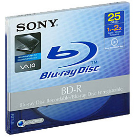 Sony BNR25AV Blu-ray Writable Disc 25 GB is nooit meer leverbaar