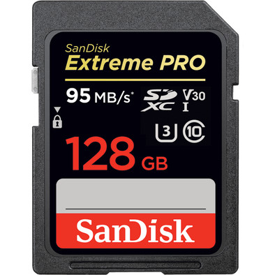 Le produit Sandisk SDXC Extreme Pro 128 Go 95 MB/S Class 10 ne sera plus jamais disponible