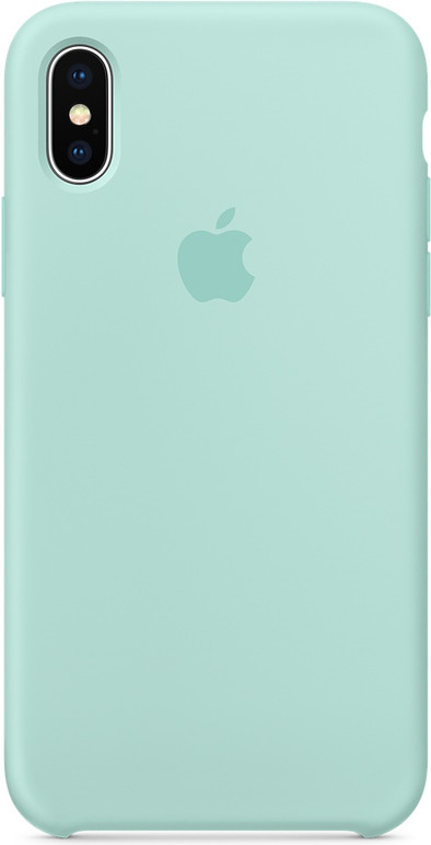 Apple iPhone X Silicone Back Cover Marine Green is no longer available
