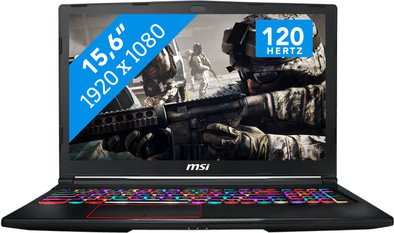 MSI GE63 Raider RGB 8RE-450BE Azerty is nooit meer leverbaar