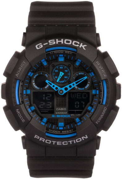 Casio G-SHOCK Classic GA-100-1A2ER is nooit meer leverbaar