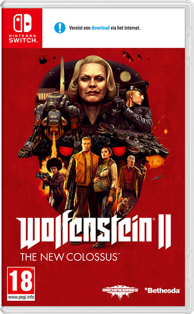 Wolfenstein II The New Colossus Switch is nooit meer leverbaar