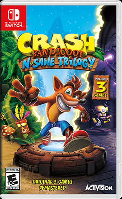 Crash Bandicoot N.Sane Trilogy Nintendo Switch is nooit meer leverbaar