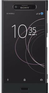 Azuri Flexible Sand Sony Xperia XZ Premium Back Cover Zwart is nooit meer leverbaar