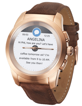 Le produit MyKronoz ZeTime 39mm Smartwatch Premium Or ne sera plus jamais disponible