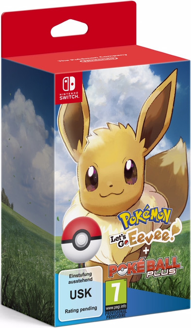 Le produit Pokemon Let's Go Évoli Switch + Poké Ball Plus Pack ne sera plus jamais disponible