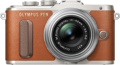 Le produit Olympus Pen E-PL8 Brun + 14-42 mm IIR Argent ne sera plus jamais disponible