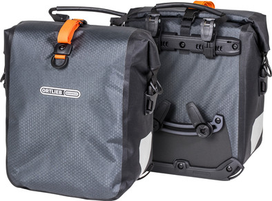 Ortlieb Gravel-Pack QL2.1 Grey/Black (paar) is nooit meer leverbaar
