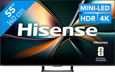 Le produit Hisense 55" ULED Mini-LED U7Q (2025) ne sera plus jamais disponible