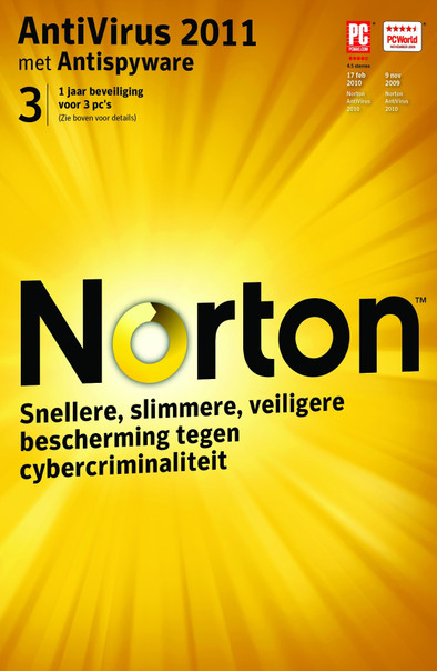 Norton AntiVirus 2011 3 User NL is nooit meer leverbaar