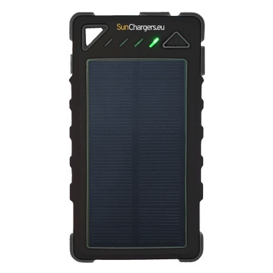 SunChargers Smart Solar Powerbank 8.000 mAh Zwart is nooit meer leverbaar