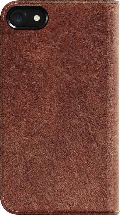 Nomad Leather Folio Apple iPhone 7/8 Book Case Bruin is nooit meer leverbaar