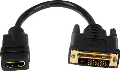 Startech HDMI naar DVI-D Dual Link Video Adapter Kabel 20 CM is nooit meer leverbaar