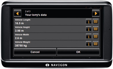 Navigon 70 Premium Caravan &amp; Truck is nooit meer leverbaar