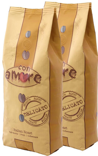 Caffe Con Amore Delicato koffiebonen 2 kg is nooit meer leverbaar