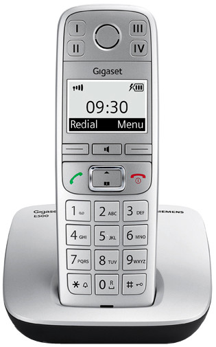 Gigaset E500 XL Silver is nooit meer leverbaar