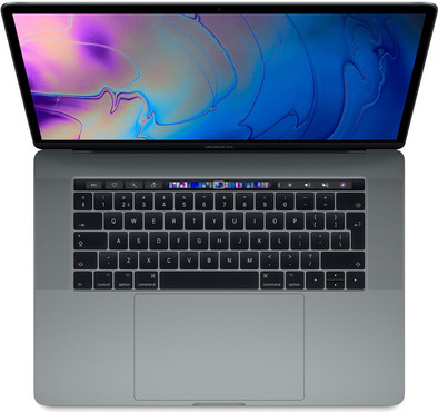 Apple MacBook Pro 15'' Touch Bar (2018) MR932FN/A Space Gray Azerty is nooit meer leverbaar