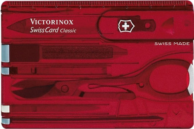 Victorinox SwissCard is nooit meer leverbaar