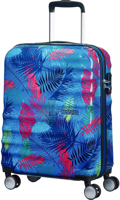 American Tourister WaveBreaker Spinner 55cm Neon Palms is nooit meer leverbaar