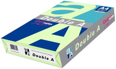 Double A Paper A4-papier Lichtgroen 80g/m2 500 Vel is nooit meer leverbaar