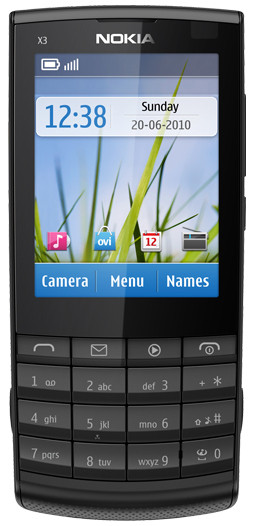 Nokia X3-02 Touch and Type Dark Metal is nooit meer leverbaar