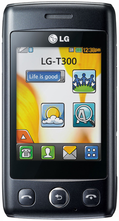LG T300 Cookie Mini Black Silver is nooit meer leverbaar
