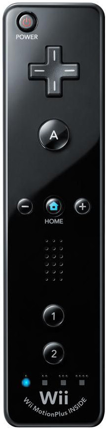 Nintendo Wii-afstandsbediening Plus Zwart is nooit meer leverbaar