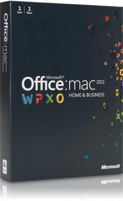 Microsoft Office Mac Home Business 2011 DVD 1 Licentie is nooit meer leverbaar