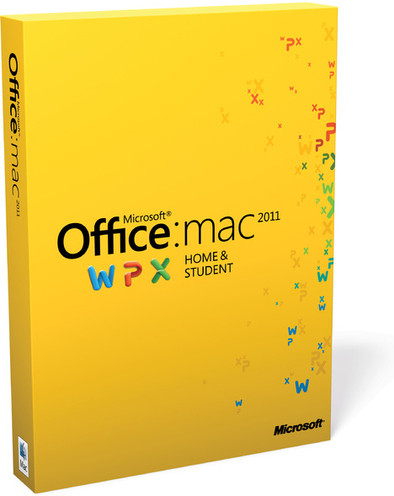 Microsoft Office Mac Home and Student 2011 UK PKC is nooit meer leverbaar