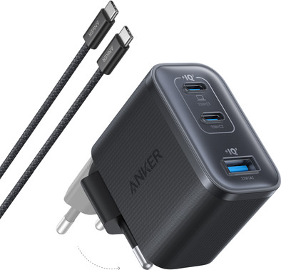 Anker Nano Oplader met 3 Usb Poorten 70W Zwart is nooit meer leverbaar