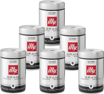 Illy Donkere Branding koffiebonen 1,5 kg is nooit meer leverbaar
