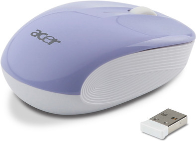 Acer Happy Color Draadloze Muis Paars is nooit meer leverbaar