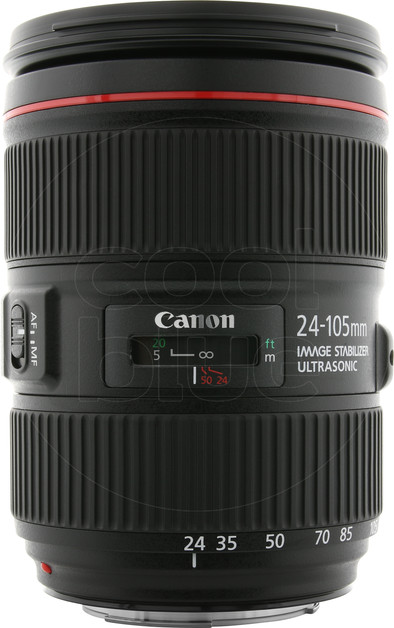 Le produit Canon EF 24-105 mm f/4L IS II USM ne sera plus jamais disponible
