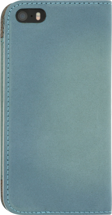 Le produit Senza Desire Coque à Rabat en Cuir Apple iPhone 5/5S/SE Bleu ne sera plus jamais disponible