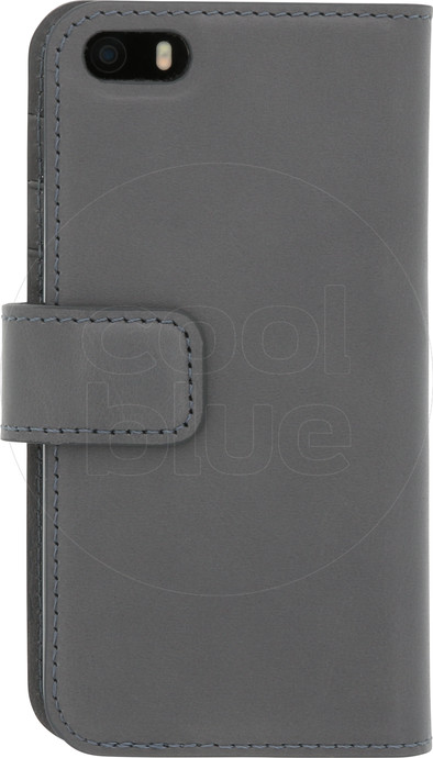 Senza Pure Leather Wallet Apple iPhone 5/5S/SE Book Case Gray is no longer available