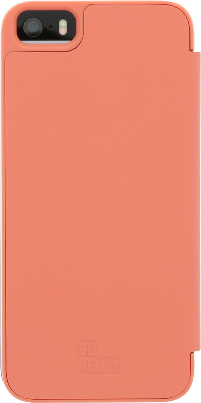 BeHello Book Case Apple iPhone 5/5S/SE Roze is nooit meer leverbaar