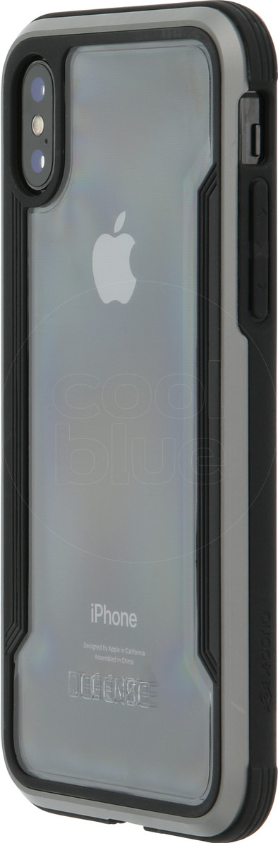 X-Doria Defense Shield Apple iPhone X Back Cover Zwart is nooit meer leverbaar