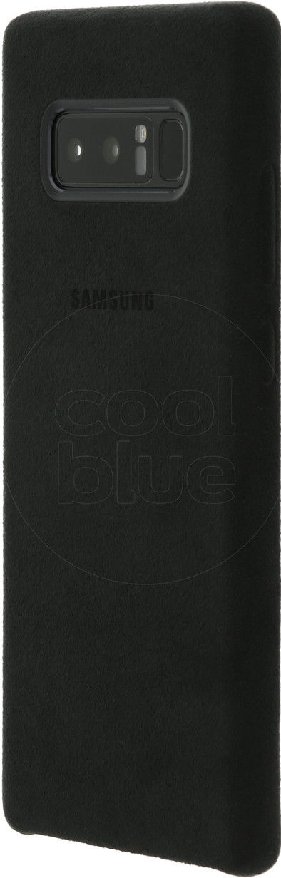 Samsung Galaxy Note 8 Alcantara Back Cover Zwart is nooit meer leverbaar