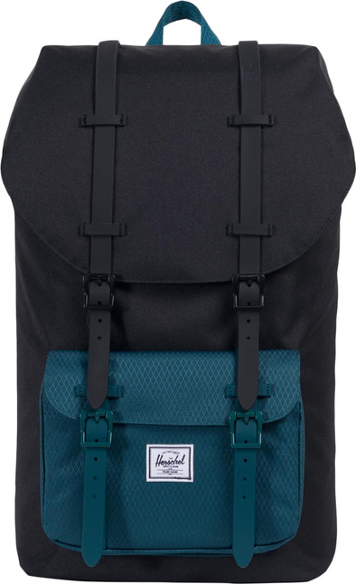 Herschel Little America Black / Deep Teal is no longer available