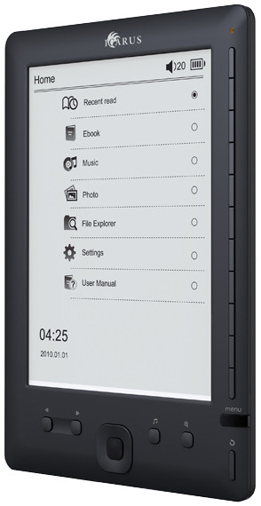 Icarus Reader Go is nooit meer leverbaar
